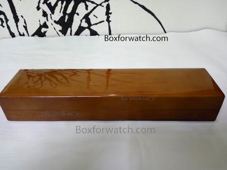 High Quality OEM Brown Wooden Watch box - wholesale price